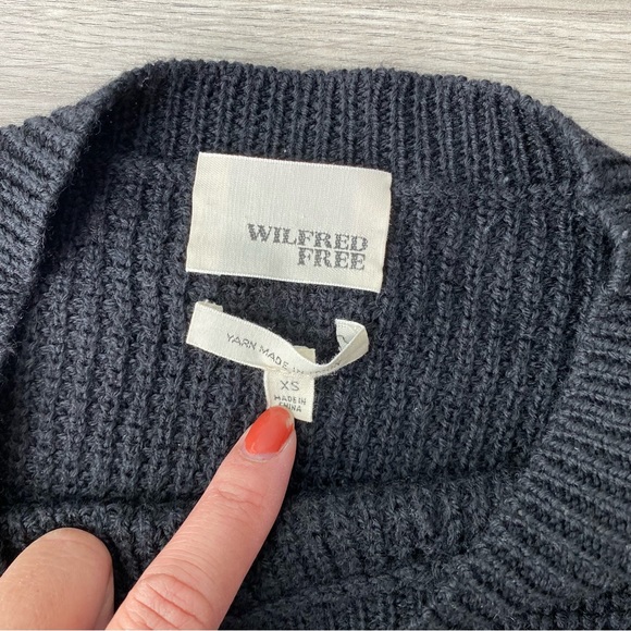 Aritzia Wilfred Waffle Knit Sweater - Picture 2 of 5